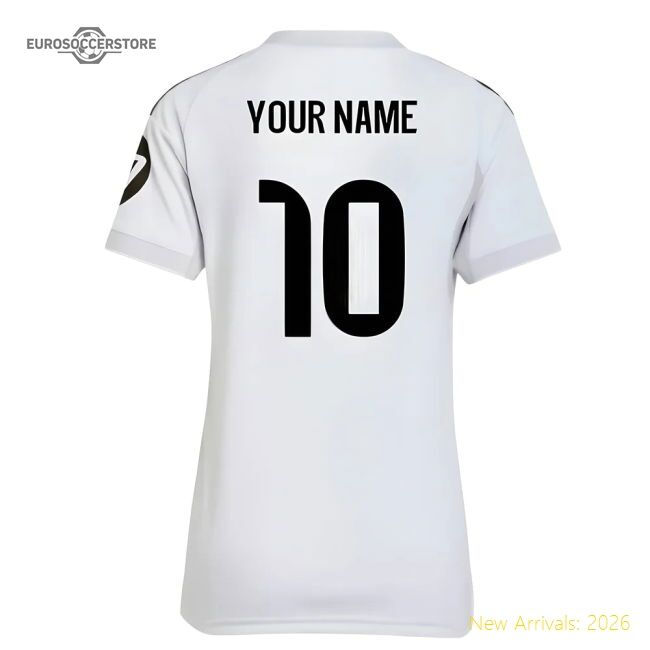 2025-2026 Real Madrid Home Jersey (womens) (your Name) - Collectors Item
