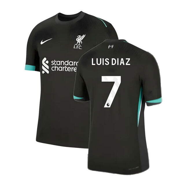 2024-2025 Liverpool Dri-Fit ADV Authentic Away Shirt (Luis Diaz 7) ...