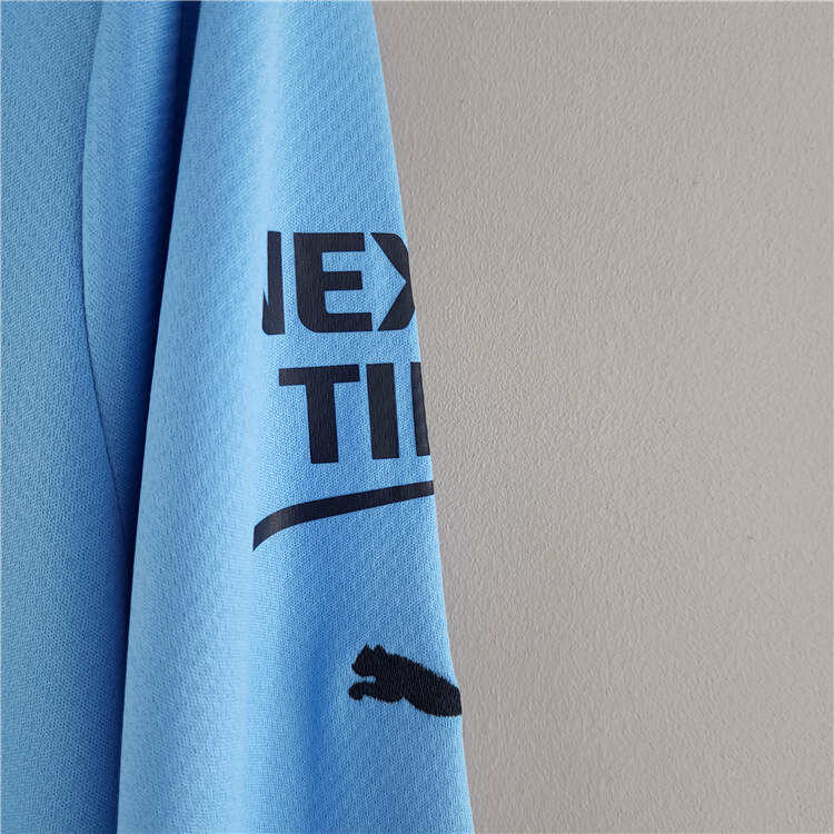 Manchester City 2223 Home Long Sleeve Shirt - Official Replica 21843