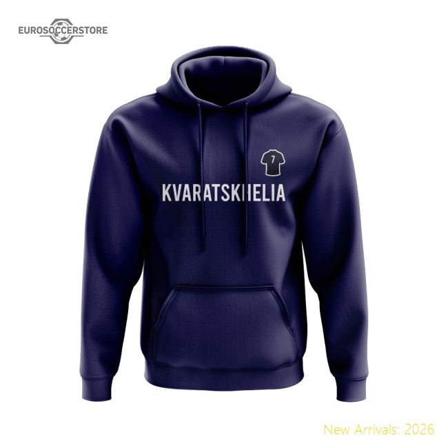 Genuine Performance Khvicha Kvaratskhelia Psg Number Hoody (Navy)