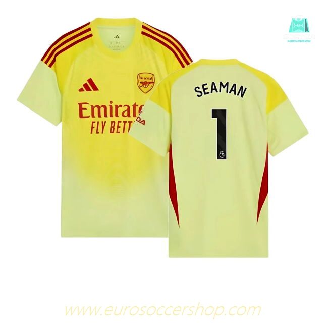 2025-2026 Arsenal Home Goalkeeper Shirt (Yellow) (Seaman 1)