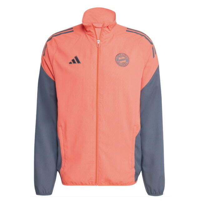 2025-2026 Bayern Munich Presentation Jacket (Easy Coral)