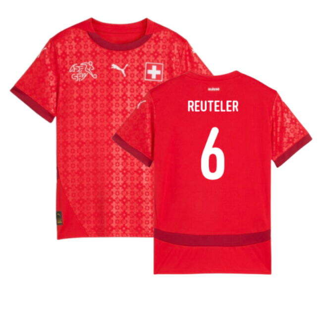 Switzerland National Team Fan Shirt - Kids Version (Reuteler 6)
