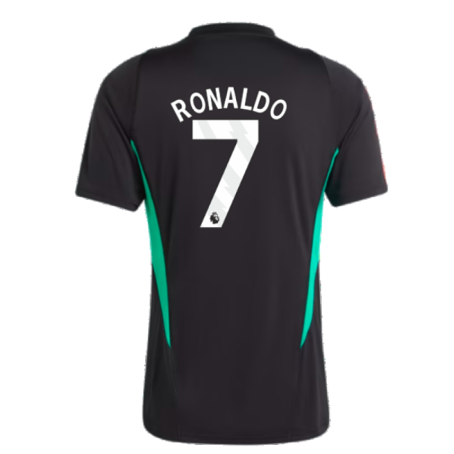 Adult 2023-2024 Man Utd Training Jersey (Black) (Ronaldo 7)
