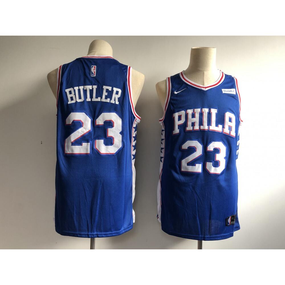 Collector's Item Durable Men's Sixers #23 Jimmy None Basketball Jersey
