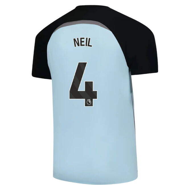2025-20 Sunderland Authentic Training Football Shirt Neil 4 L S