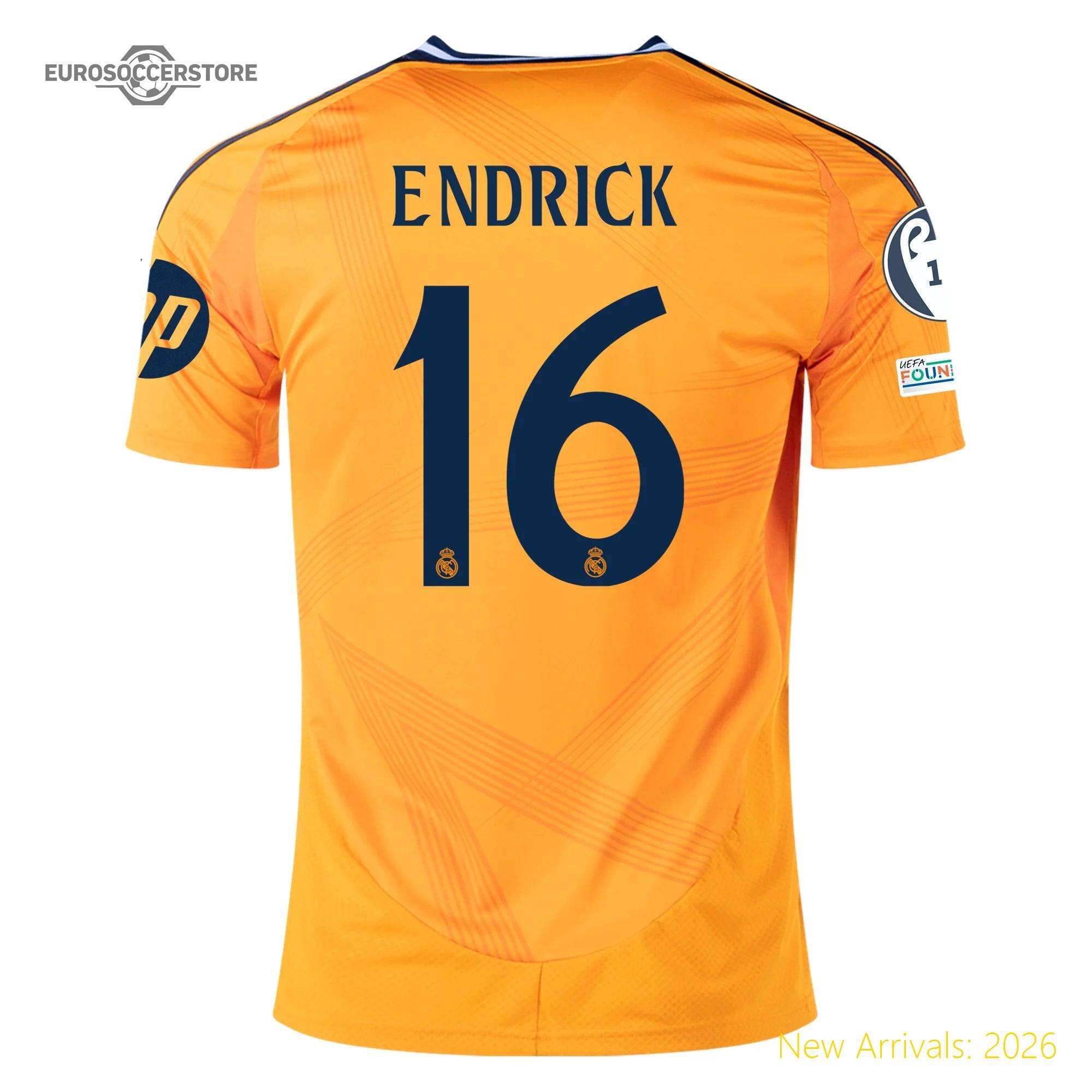 League Approved Men Elite Rma Defensive Rock Away Jersey 2023