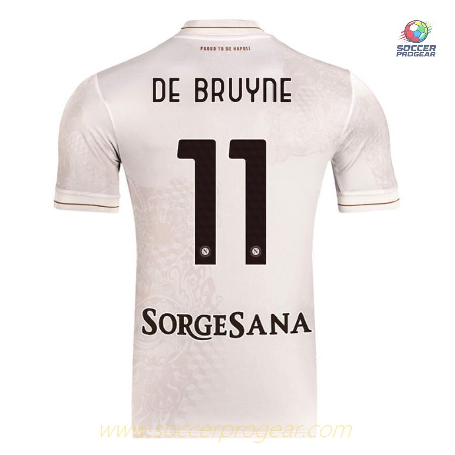 Naples Away Team Football Jersey 2025-2026 Season De Bruyne