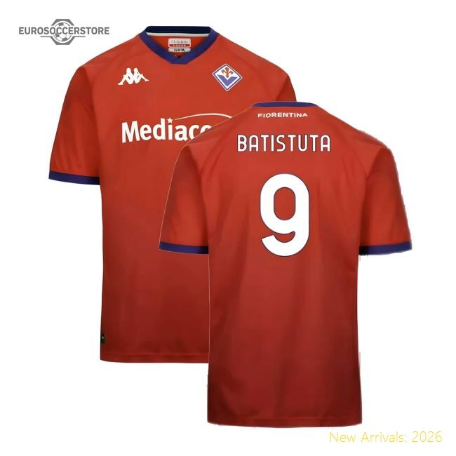 Exceptional 2024-2025 Fiorentina Fc Third Shirt (batistuta 9)