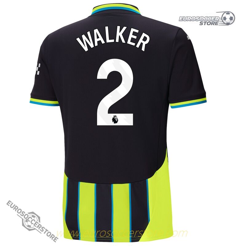 Away Walker 2 Jersey of Manchester City for the 24-25 Season