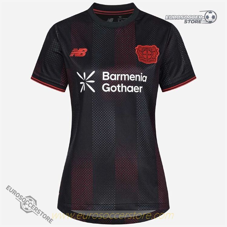 Bayer 04 Leverkusen Women's Home Football Jersey for the 25-26 Season