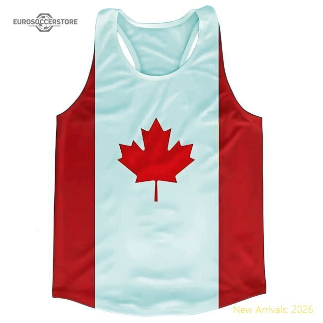 Authentic Canada Flag 20242025 Regular Jersey Breathable