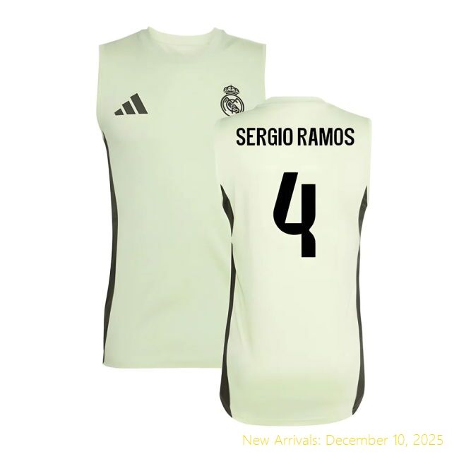 Ramos Real Madrid Jersey - Official Edition - Moisture Wicking