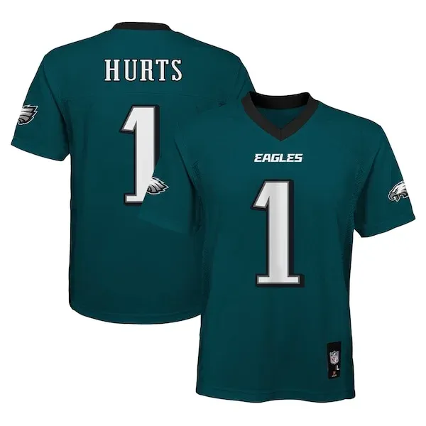None Replica Football Jersey - Green M | NFL fan gear | NFL Football