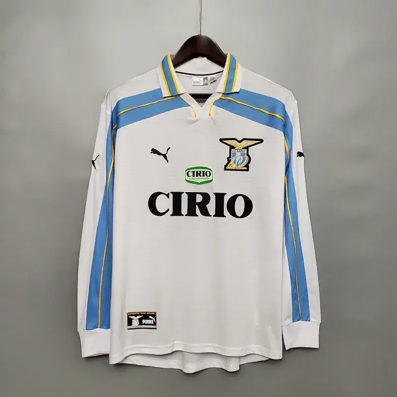 2000-2001 Long Sleeve Lazio Jersey retro kit
