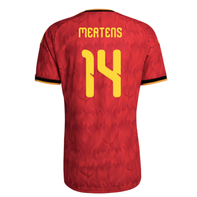 Chic Belgium 2026-2027 Belgium Authentic Home Shirt (Mertens 14) fo...