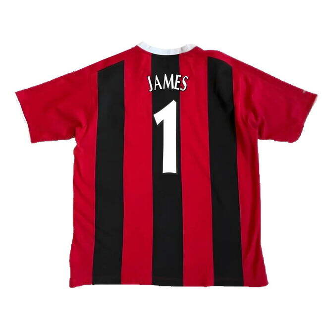 Manchester City 2003-04 Away Shirt ((Very Good) XL) (James 1)