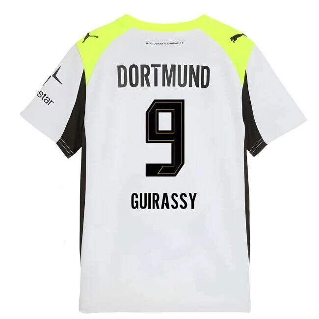 2025-2026 Away Shirt by Borussia Dortmund (Kids