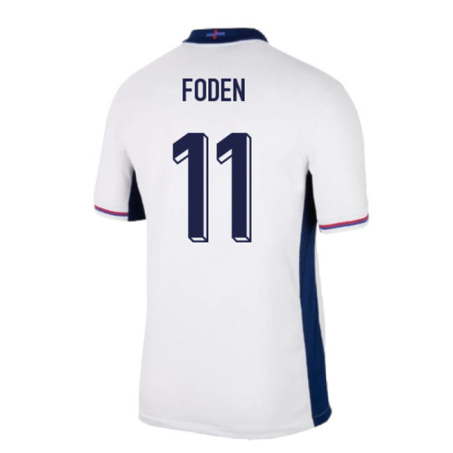 2026 Collection England Home Soccer Jersey 2024-2025 (Foden 11)