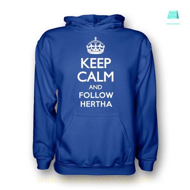 Keep Calm And Follow Hertha Berlin Hoody (blue)