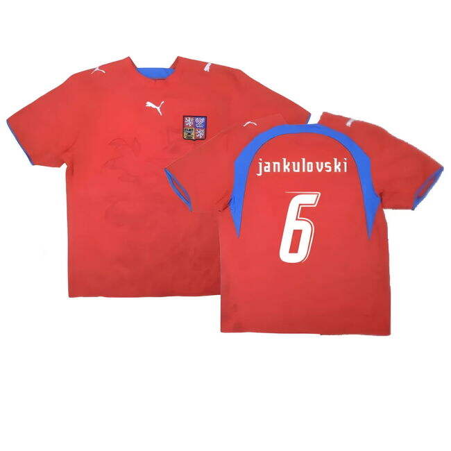 Licensed Copy Czech Republic Home Fan Shirt for Adults