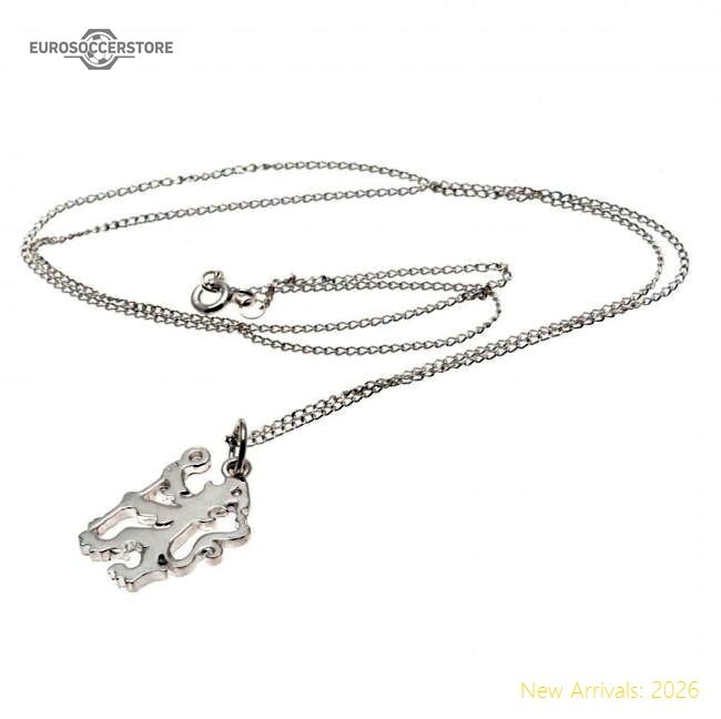 Authentic Chelsea Fc Sterling Silver Pendant & Chain Ln - Premium