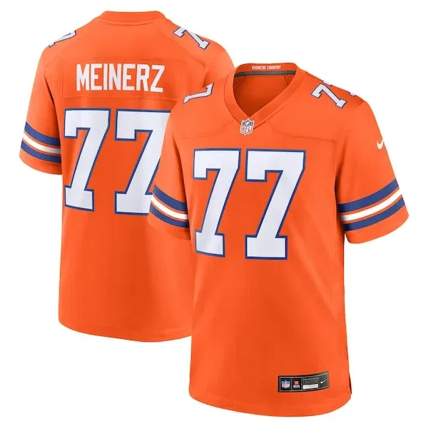 None Game NFL Jersey - Orange | Premium Football Apparel | NFL Footbal