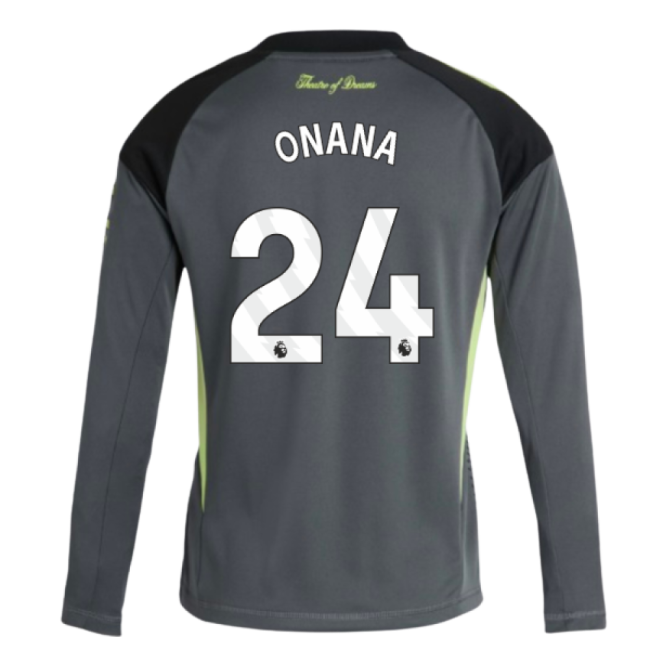 Kids Man Utd Soccer Club Fashionable Home Match Shirt (Onana 24)