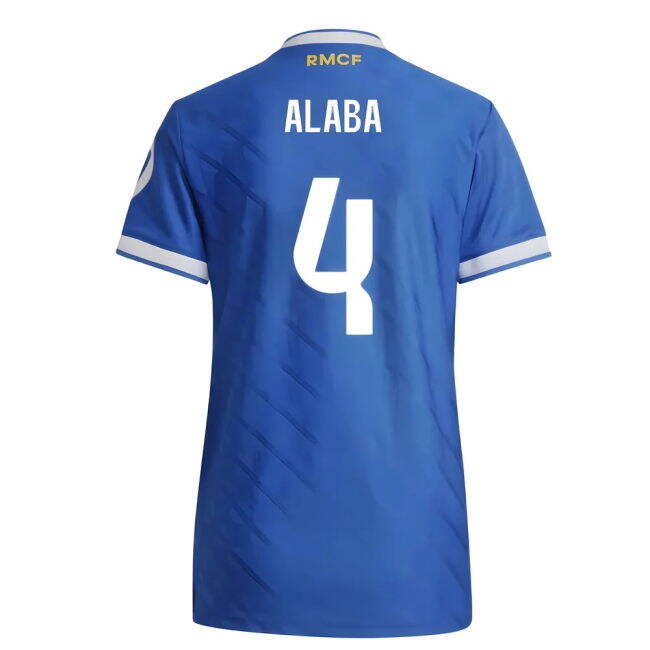 Alaba 4 Genuine Copy Real Madrid Third Supporter Shirt for Womens