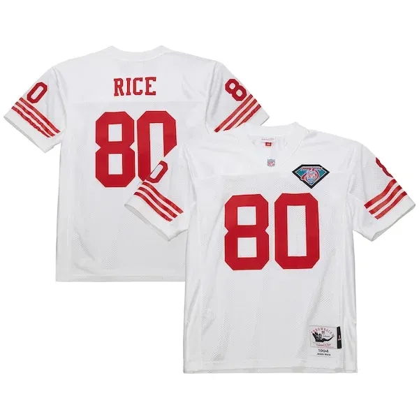 Top-Grade SF 49ers  Jersey - White | NFL Fan Apparel | NFL Football