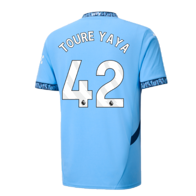 2024-20 Man City Soccer Jerseys authentic Home Shirt - Adults