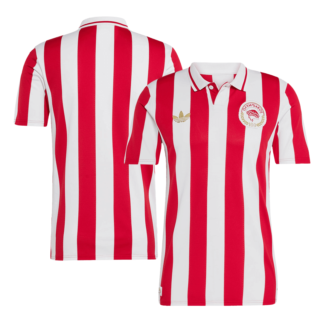 Olympiacos Soccer Jersey 2024/25 - 100th Anniversary Authentic Kit