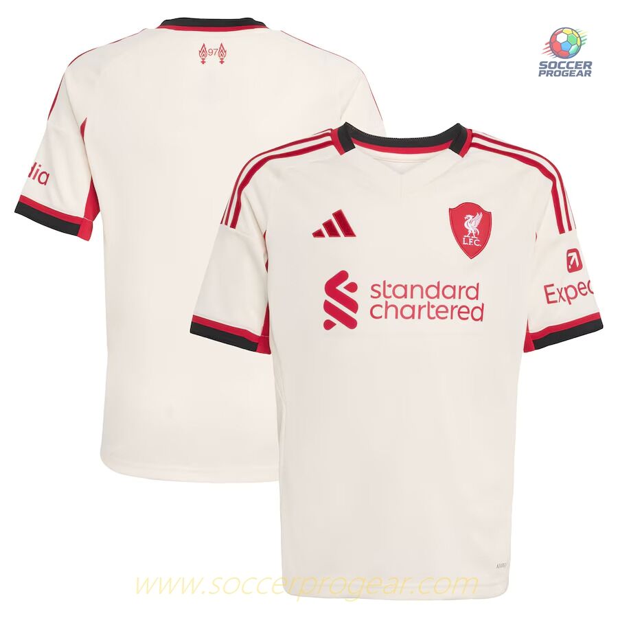 Liverpool Children's Edition Away Team Soccer Shirt 2025/26 Collection