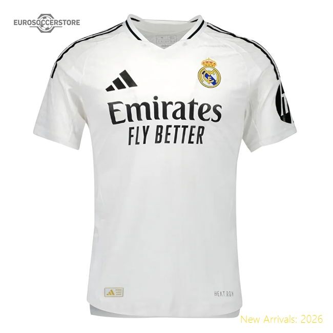 2024-2025 Real Madrid Home Authentic Jersey Modric Advanced Textile