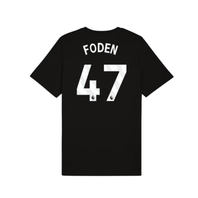 Foden 47 Latest Man City Home Football Shirt 2025-2026