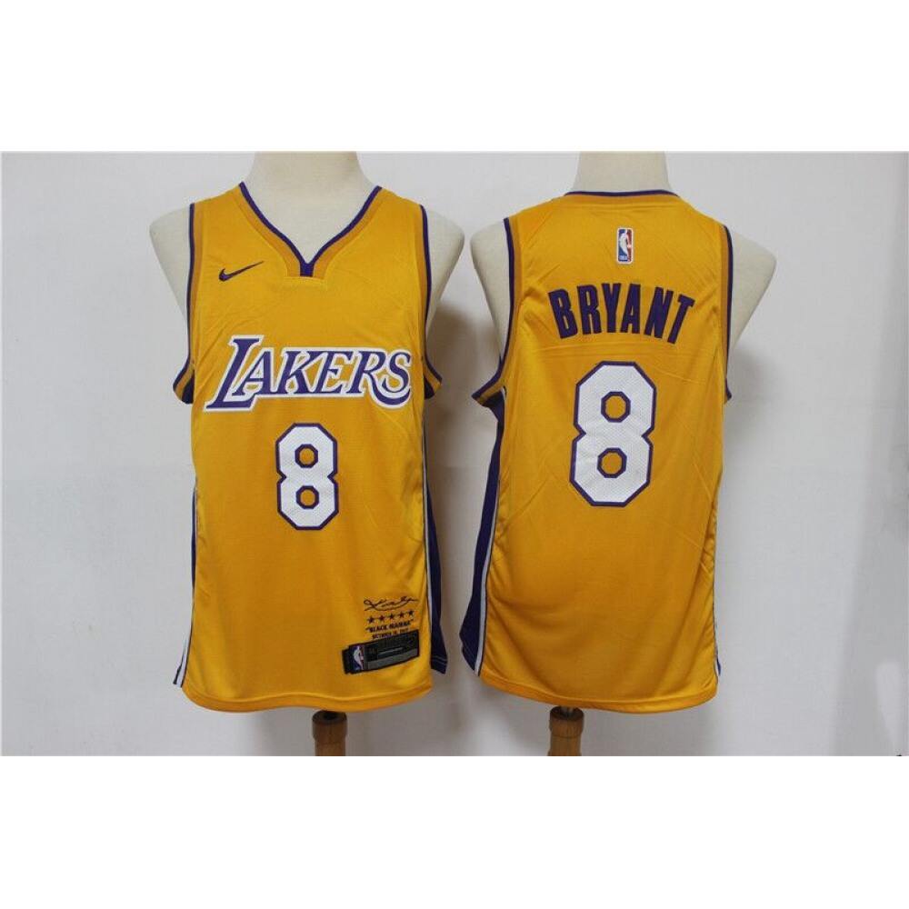 Los Angeles Lakers 8 Yellow Jersey - - Game Day Essential