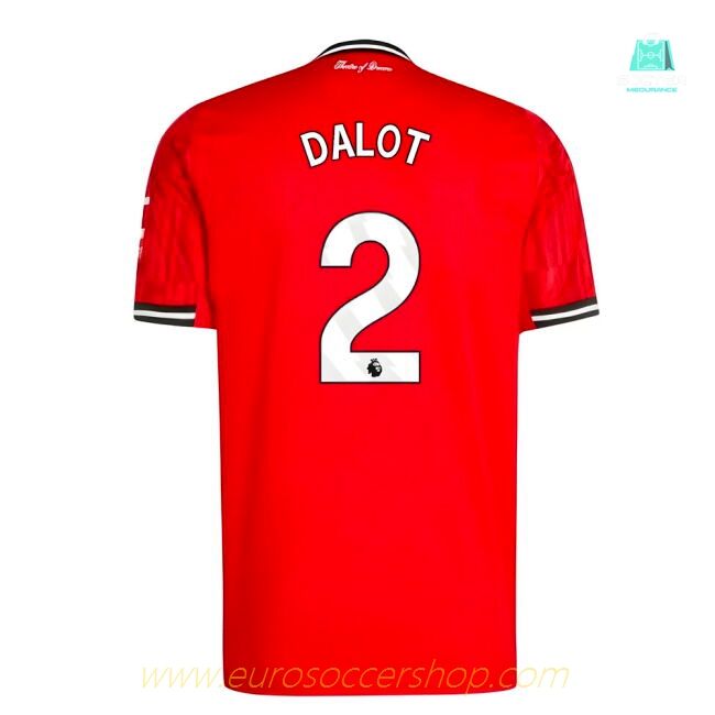 2025-2026 Man Utd Home Shirt (Dalot 2)