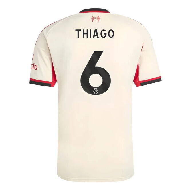 Liverpool Thiago #6 Ultra Comfort Intense Updated Design Fan Jersey