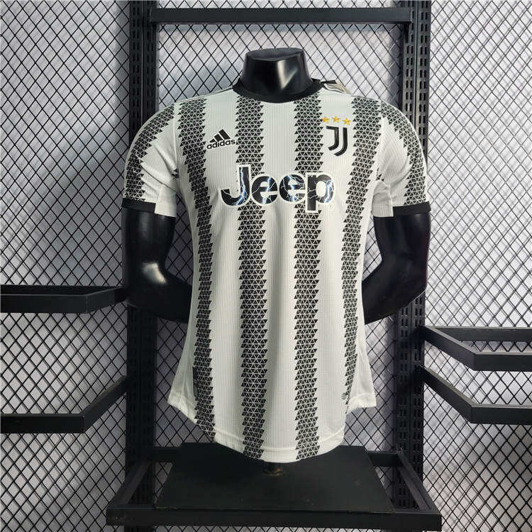 2223 Juventus Home White Soccer Jersey Football Shirt Player Version