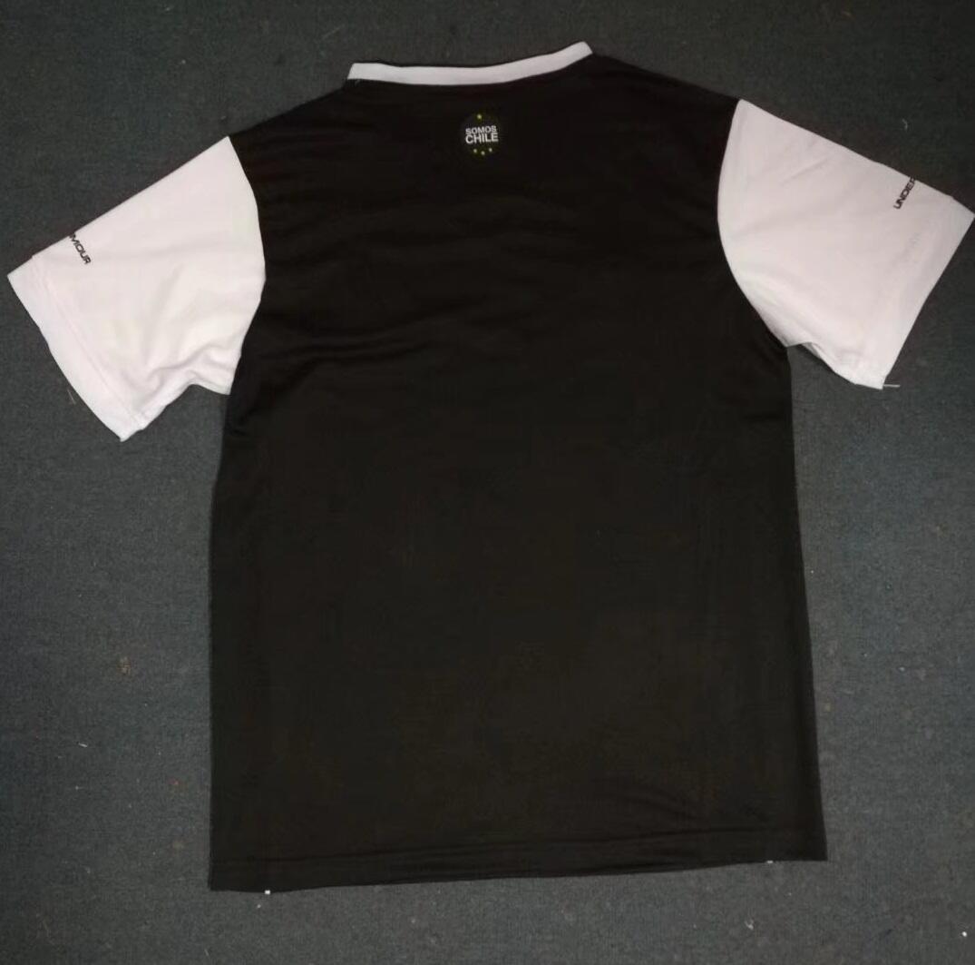 Colo-Colo Away 201718 Black Soccer Jersey Shirt - Official Replica