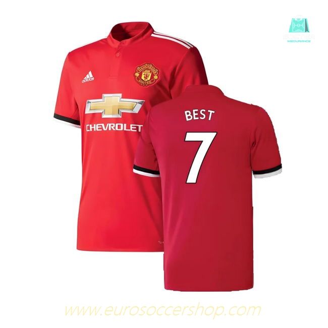 Manchester United 2017-18 Home Shirt ((Excellent) 4-5 Year) (Best 7)