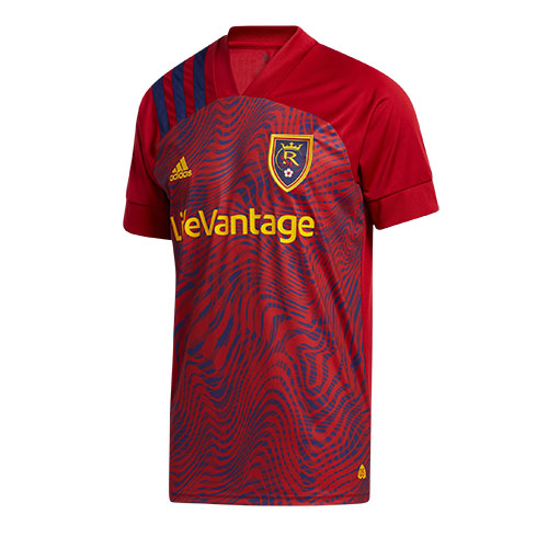 Real Salt Lake 20-21 Home Red Soccer Jersey Shirt - Official Replica