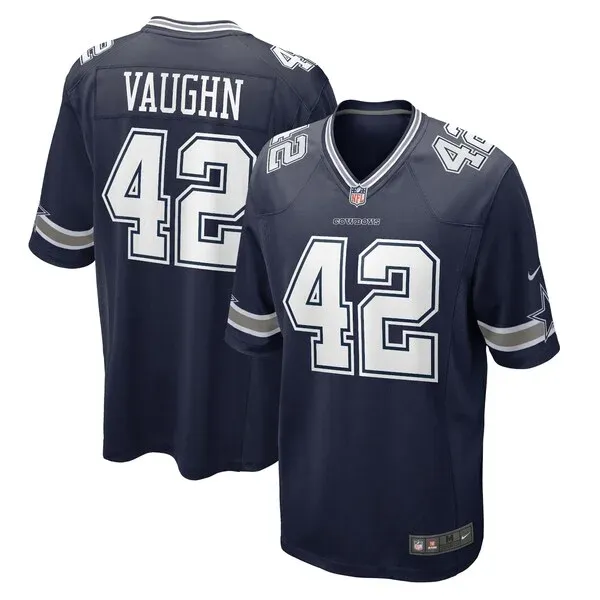 Top-Grade DAL Cowboys Game Jersey - Navy | NFL Fan Apparel | NFL Footb