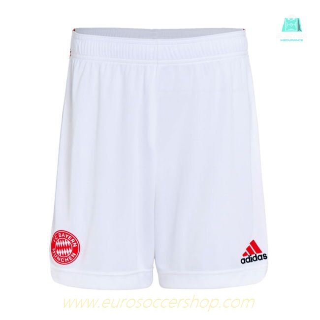 2021-2022 Bayern Munich Third Shorts (White)