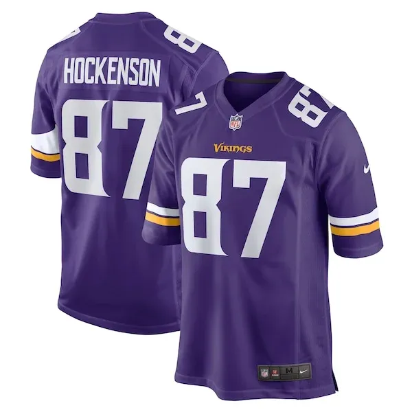 None Game NFL Jersey - Purple | Authentic Football Apparel | NFL Footb