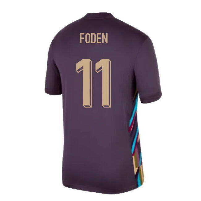 Affordable 2024-2025 England Away Shirt (Foden 11) Unique