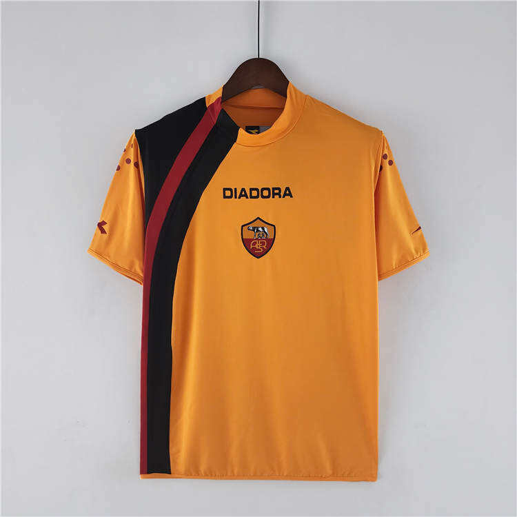 Elite 0506 AS Roma Retro Home Shirt - Official Replica 138