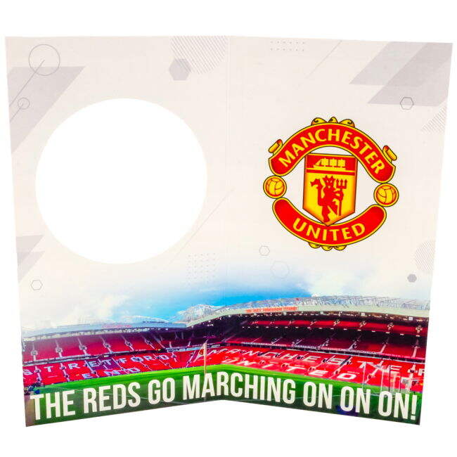 Manchester United FC Glory Glory Birthday Card - premium