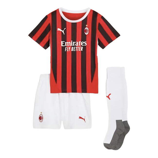 Match Quality Match Day Acm Ac Milan Home Mini Kit Theo #19 Modern...