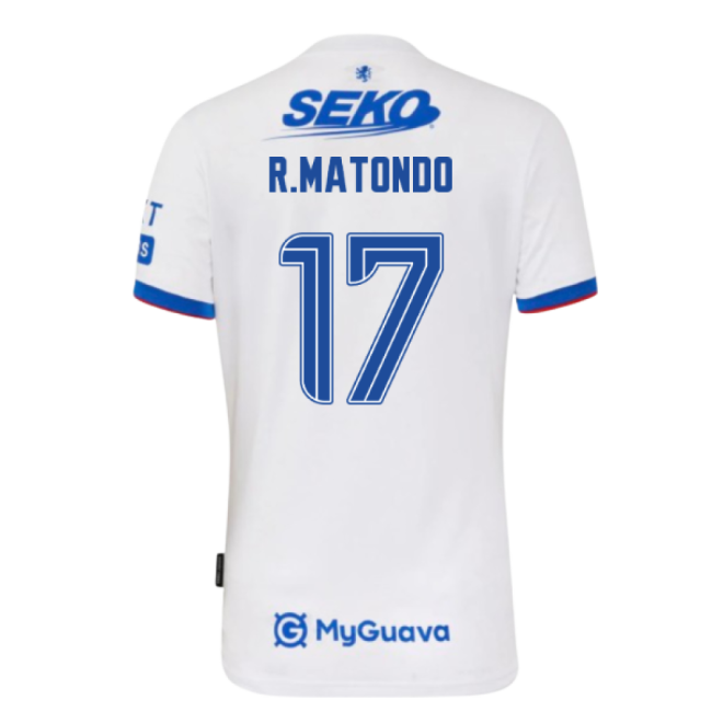 Rangers Fc Matondo 1 #7 Retro Collection Official Merchandise (v9)